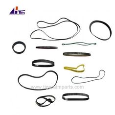 Repuestos de cajeros automáticos cinturón plano cinturón de paso cinturón de goma PVC PU cinturón de malla de nylon