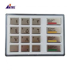 Las piezas de la máquina de cajero automático Diebold Opteva EPP5 teclado versión árabe 49216680700A