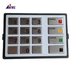 Piezas de la máquina de cajeros Diebold Opteva EPP7 BSC PCI Inglés teclado 49249442707A