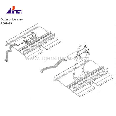 A002879 Guía exterior Assy NMD50 Glory NMD DeLaRue ATM piezas de repuesto