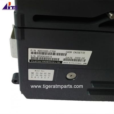 Partes de máquinas de cajeros automáticos de bancos Fujistu F510 Cash Cassette KD03300-C700