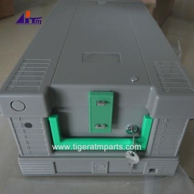 Partes de la máquina de cajero automático NCR S1 Caseta de moneda con llave y candado de metal 445-0631970 445-0728451