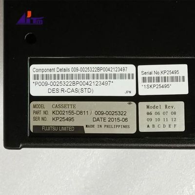 Partes de la máquina ATM NCR GBRU Cásete de reciclaje KD02155-D811 009-0025322