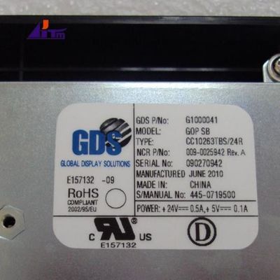 Las piezas del cajero automático NCR 6625 GOP pantalla táctil de 10,5 pulgadas 445-0719500 009-0025942