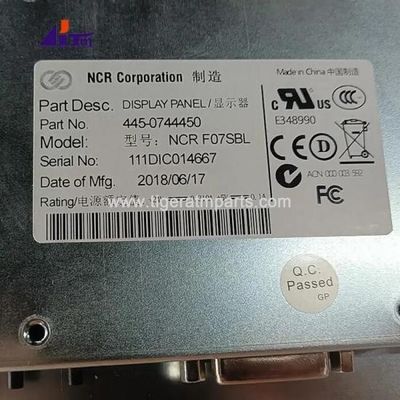 Partes de la máquina ATM NCR SelfServ Panel del operador compacto COP 7 pulgadas 445-0744450