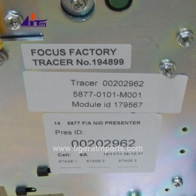 Las piezas de la máquina ATM NCR 5877 F/A NID Presenter Assembly 445-0677375