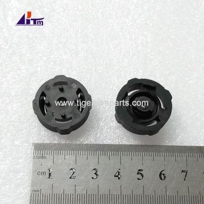 La máquina del cajero automático parte el negro 4450756222 445-0756222-17 del rodillo del espaciador del casete del efectivo de NCR S2