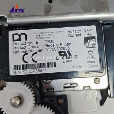 Partes de cajero automático Diebold Nixdorf TP30 Impresora de recibos 1750302835 01750302835