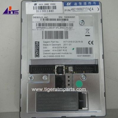 Piezas de la máquina de cajeros Diebold Nixdorf EPP5 teclado con varios idiomas 49216680717A
