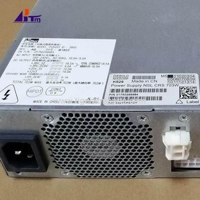 Diebold Nixdorf piezas de la máquina ATM Serie DN Fuente de alimentación NSL CRW 703W 1750299984