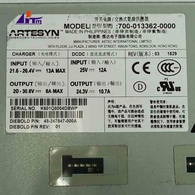 Las piezas de la máquina ATM Diebold Fuente de alimentación DCDC 24V 400W 49247847000A