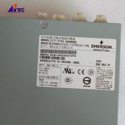 Las piezas de la máquina ATM Diebold 980W Fuente de alimentación 19063498000A