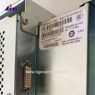 Las piezas de la máquina de cajero automático Diebold Opteva 15 pulgadas pantalla LCD del cliente 49213270000F