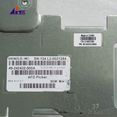 Las piezas de la máquina ATM Diebold 5500 AFD montaje de recogedor 49242432000A