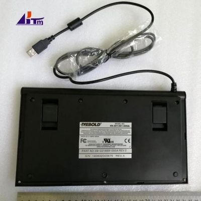 Las piezas de la máquina ATM Diebold teclado de mantenimiento USB 49201381000A