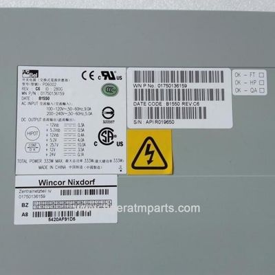 1750136159 Wincor Nixdorf 2050XE PC280 24V Suministro de energía Partes de máquinas de cajeros automáticos