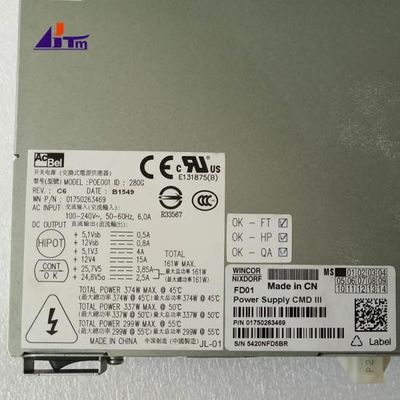 Partes de máquinas de cajeros automáticos Wincor Nixdorf Procash PC280 PC285 Fuente de alimentación 1750263469