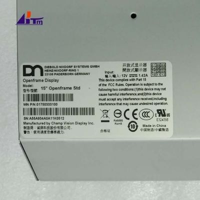 Las piezas de la máquina ATM Wincor Nixdorf 15 pulgadas Openframe Std Display LCD 1750333100