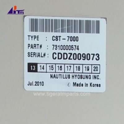 Partes de la máquina de cajeros automáticos Hyosung 5600 Cassette CST-7000 7310000574