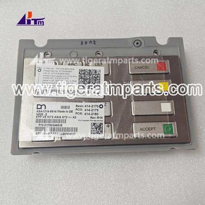 Las piezas de la máquina ATM 01750346538 Diebold Nixdorf DN EPPV8 teclado