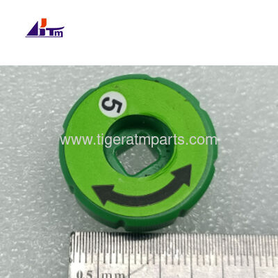 NCR ATM Part SDM2 Lower Transport Plastic Green Roller 484-0106810-02