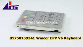 Solución de repuesto para cajero automático Wincor EPP V6 Keyboard 01750159341